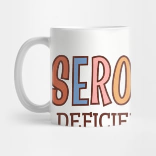 Serotonin Deficiency Club, Mental Health Awareness Mug